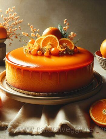 Sunshine Orange Vegan Cake