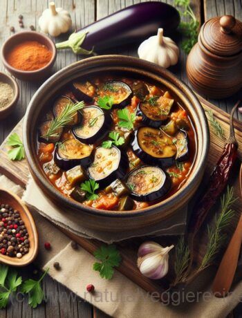 Slow Cooker Summer Eggplant Stew