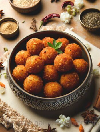 Crispy Suji Besan Cutlet: Rava Besan Ball Snacks